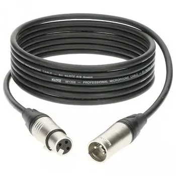 Кабель Klotz M1K1FM0500 M1 микрофонный XLR 5м
