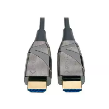 Кабель оптический Tripplite HDMI (m)-HDMI (m) 10м черный (уп:1шт) (P568-10M-FBR)