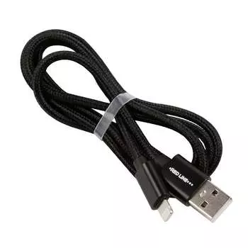 Кабель Red Line USB - Lightning Black УТ000020236