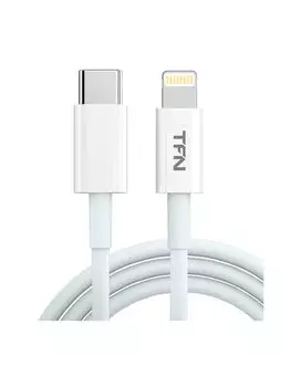 Кабель TFN 8pin-TypeC MFI 1.0m TPE white