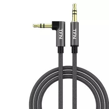 Кабель TFN AUX L-type, 1.0м. серый (TFN-CAUXL1MGR)