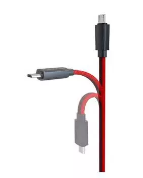 Кабель TFN microUSB fashion 1.0m black (C-GUC-MIC1MBK)