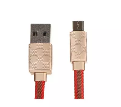 Кабель TFN microUSB fashion 1.0m gold (C-GUC-MIC1MGL)