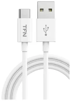 Кабель TFN Type-C 2.0m TPE white