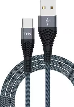 Кабель TFN Type-C forza 1.0m graphite