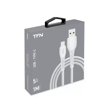 Кабель TFN Type-C forza 1.0m 5A white
