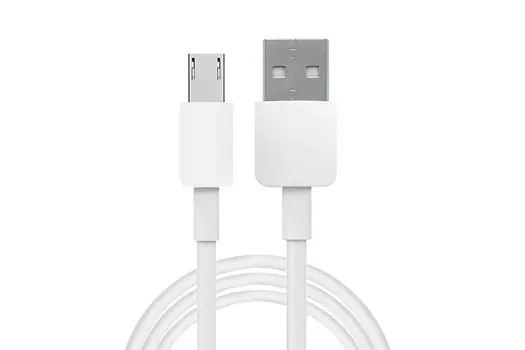 Кабель UNBROKE Fika USB - MicroUSB, 1 метр, до 2A, белый