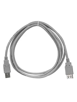 Кабель VCOM USB2 AM - AF 1.8м (CU202-G-1.8M)