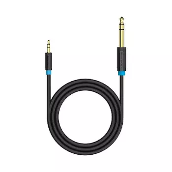 Кабель Vention 6.5mm Jack M - 3.5mm Jack M 5m (BABBJ)