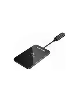 Кабель Vention Wireless Charger 15W Ultra-thin Mirrored Surface Type 0.05M Black (FGBBAG)