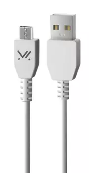 Кабель Vertex microUSB 1.0m white