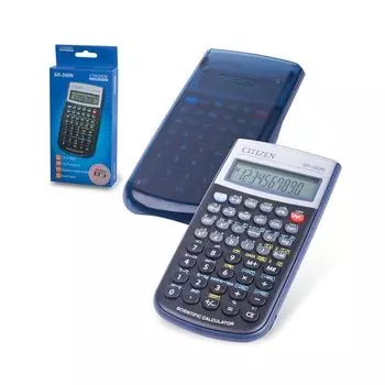 Калькулятор инженерный CITIZEN SR-260N (154х80мм), 165 функций,10+2 разр, пит.от батареи, серт.д/ЕГЭ