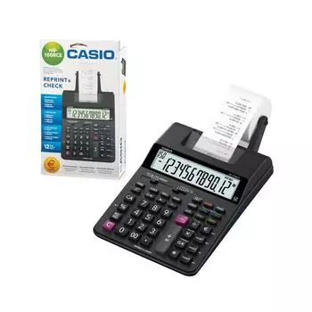 Калькулятор печатающий CASIO HR-150RCE-WA (295х165х65мм), 12 разряд, батарейки 4хАА/адаптер (250402)