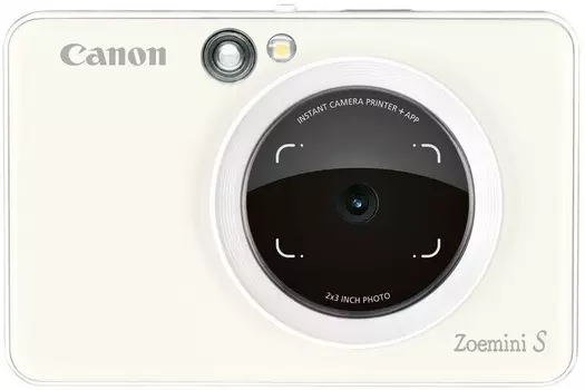 Камера моментальной печати Canon Zoemini S ZV123 PW белый