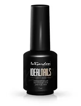 Камуфлирующая каучуковая база для гель-лака InGarden бежевая, 11 мл