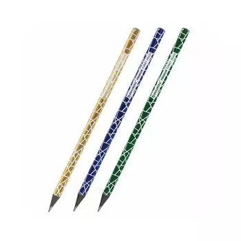 Карандаш чернографитный BRAUBERG "PREMIUM TURKEY", 1 шт., "Mosaic", НВ, ассорти, дисплей, 181569 (72 шт.)