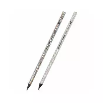 Карандаш чернографитный BRAUBERG "PREMIUM TURKEY", 1 шт., "Platinum", НВ, дисплей, 181561 (72 шт.)