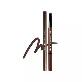 Карандаш для глаз и бровей G9SKIN First Auto Eyebrow 04. Dark Brown 0,35гр