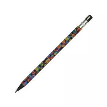 Карандаш механический цанговый 2 мм, BRUNO VISCONTI FunGraphix, Сказочные совы, точилка,21-0041/05 (24 шт.)