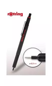 Карандаш механический Rotring 600 1904443 черный