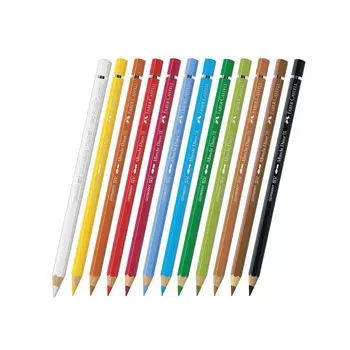 Карандаши цветные акварельные худож. FABER-CASTELL Albrecht Durer, 12 цв, металл. коробка