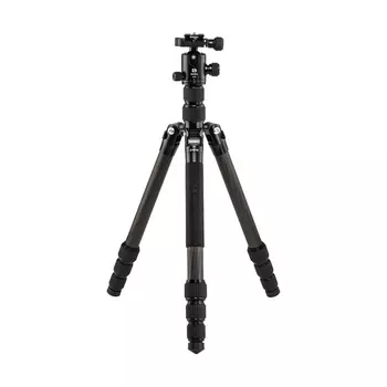 Карбоновый походный штатив- трансформер Benro FTR28C в комплекте с головкой B1 цв.черный FTR28CB1GBLK