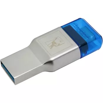 Карт-ридер Kingston microSDHC USB3.1+TypeC (FCR-ML3C)