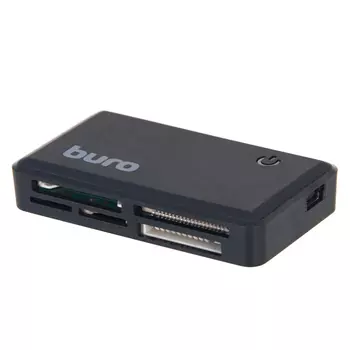 Карт-ридер USB2.0 Buro BU-CR-151 черный