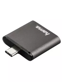 Карт-ридер USB3.1 Hama H-124186 серый