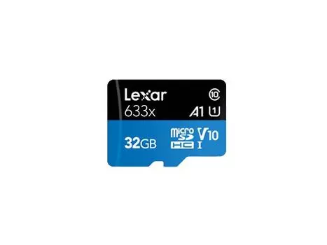 Карта памяти Lexar micro SDHC 32Gb High-Performance 633x UHS-I U1 + ADP (100/10 MB/s)