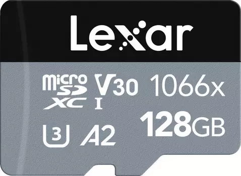 Карта памяти Lexar Professional 128Gb 1066x SDXC Class 10 UHS-I U3 V30 (160/120 MB/s)