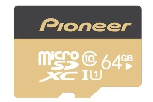 Карта памяти Pioneer MicroSD Card 64Gb (APS-MT1D-064)