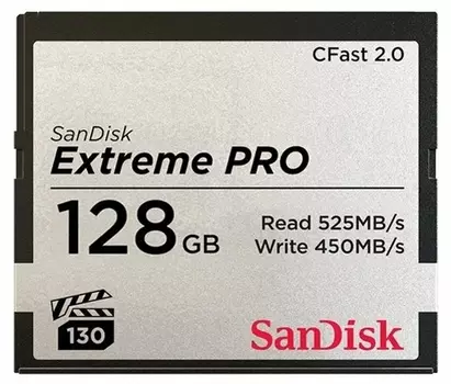 Карта памяти SanDisk Extreme Pro CFAST 2.0 128Gb (SDCFSP-128G-G46D)