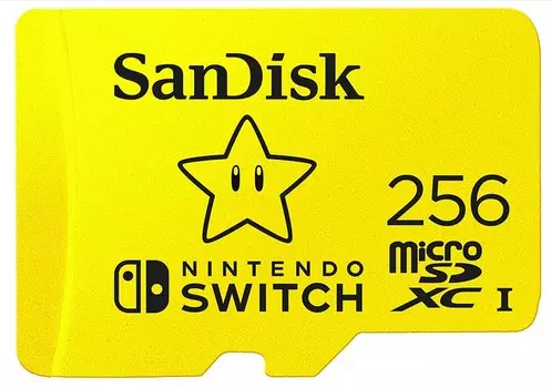 Карта памяти SanDisk microSDHC 32GB (SDSQXAO-256G-GN3ZN)