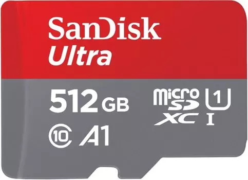 Карта памяти SanDisk microSDHC 512GB (SDSQUA4-512G-GN6MN)