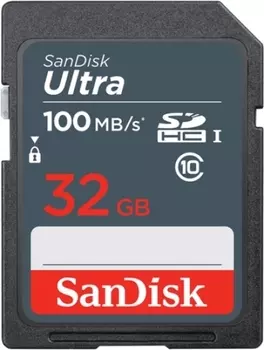 Карта памяти SanDisk SDHC 32Gb (SDSDUNR-032G-GN3IN)