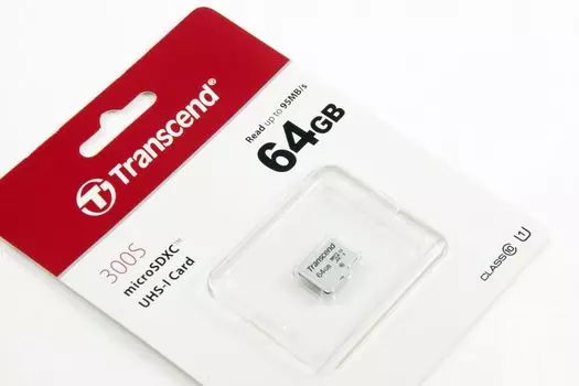 Карта памяти Transcend 64GB UHS-I U1 microSD