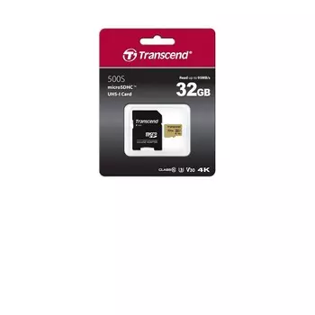 Карта памяти Transcend UHS-I U3 microSD 32GB (TS32GUSD500S)