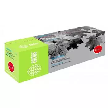 Картридж Cactus CS-C731C для Canon LB i-Sensys MF8230/MF8280, голубой