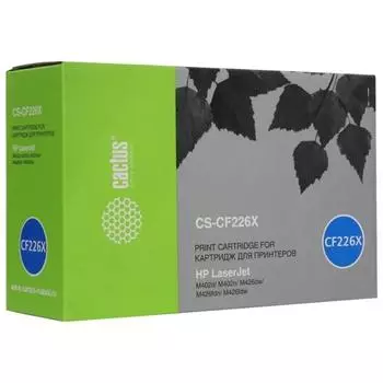 Картридж Cactus CS-CF226X для HP LJ M402d/M402n/M426dw/M426fdn/M426fdw, черный