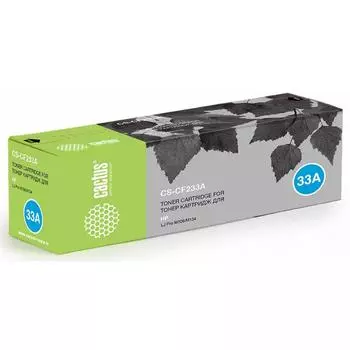 Картридж Cactus CS-CF233A для HP LJ Pro M106/M134, черный