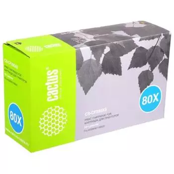 Картридж Cactus CS-CF280X для HP LJ Pro 400/M401/M425, черный