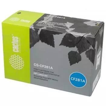 Картридж Cactus CS-CF281A для HP LJ Enterprise M630/M604n/M605n/M606dn, черный