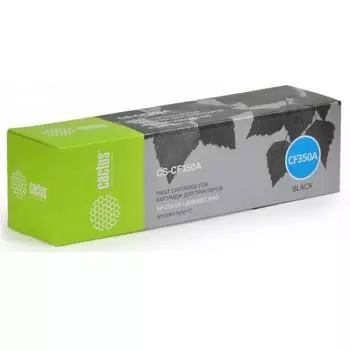 Картридж Cactus CS-CF350A для HP M176/M177, черный