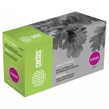 Картридж Cactus CS-CLT-K404S для Samsung SL-C430/C430W/C480/C480W/C480FW, черный