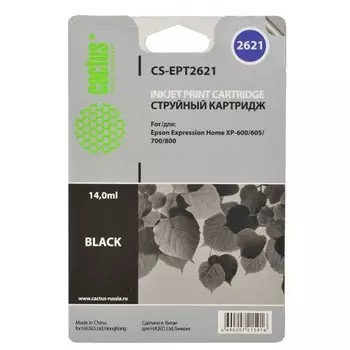Картридж Cactus CS-EPT2631 фото черный