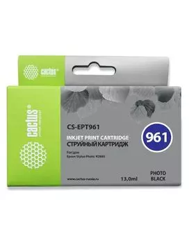 Картридж Cactus CS-EPT961 фото черный