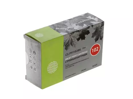 Картридж Cactus CS-PFI102BK черный