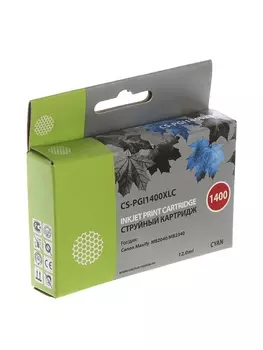 Картридж Cactus CS-PGI1400XLC синий