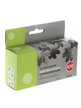 Картридж Cactus CS-PGI470XLBK черный